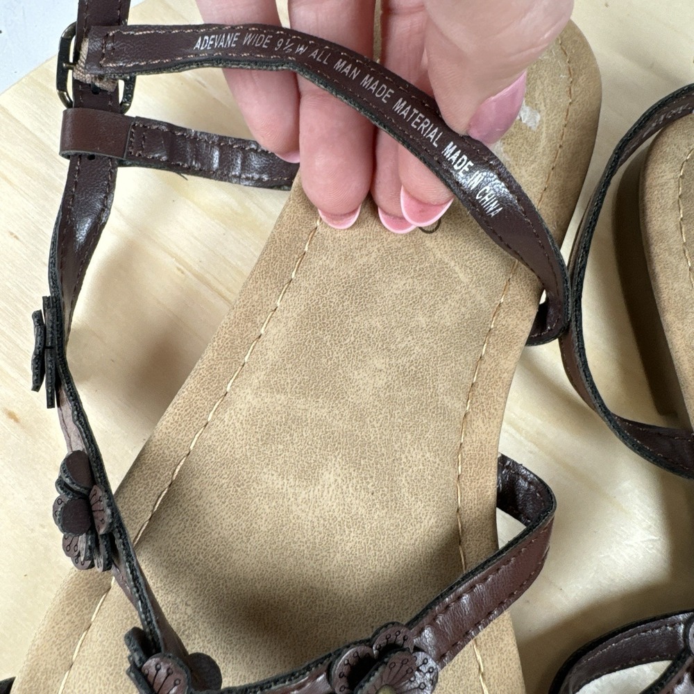 Lot Of 3 Womens Sandals Wide 9W 9.5W Me Too Andiamo NWOT - Picture 13 of 16